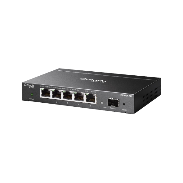Switch TP-Link ES206X-M2 Omada 5×2,5G + 1×10G SFP+ - imagine 3