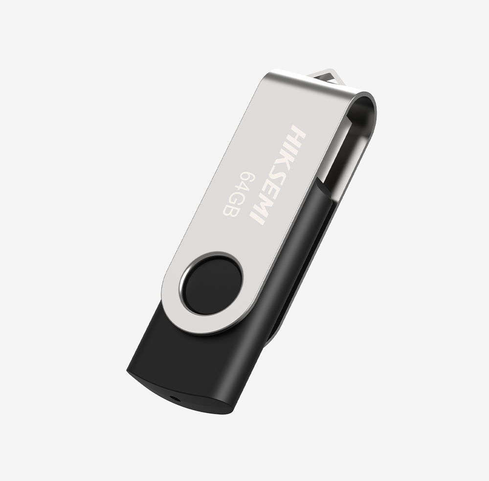 MEMORIE USB 3.0 HIKSEMI 16 GB, capac metalic, carcasa plastic, negru, "HS-USB-M200S/16G/U3" (timbru verde 0.03 lei) - imagine 3