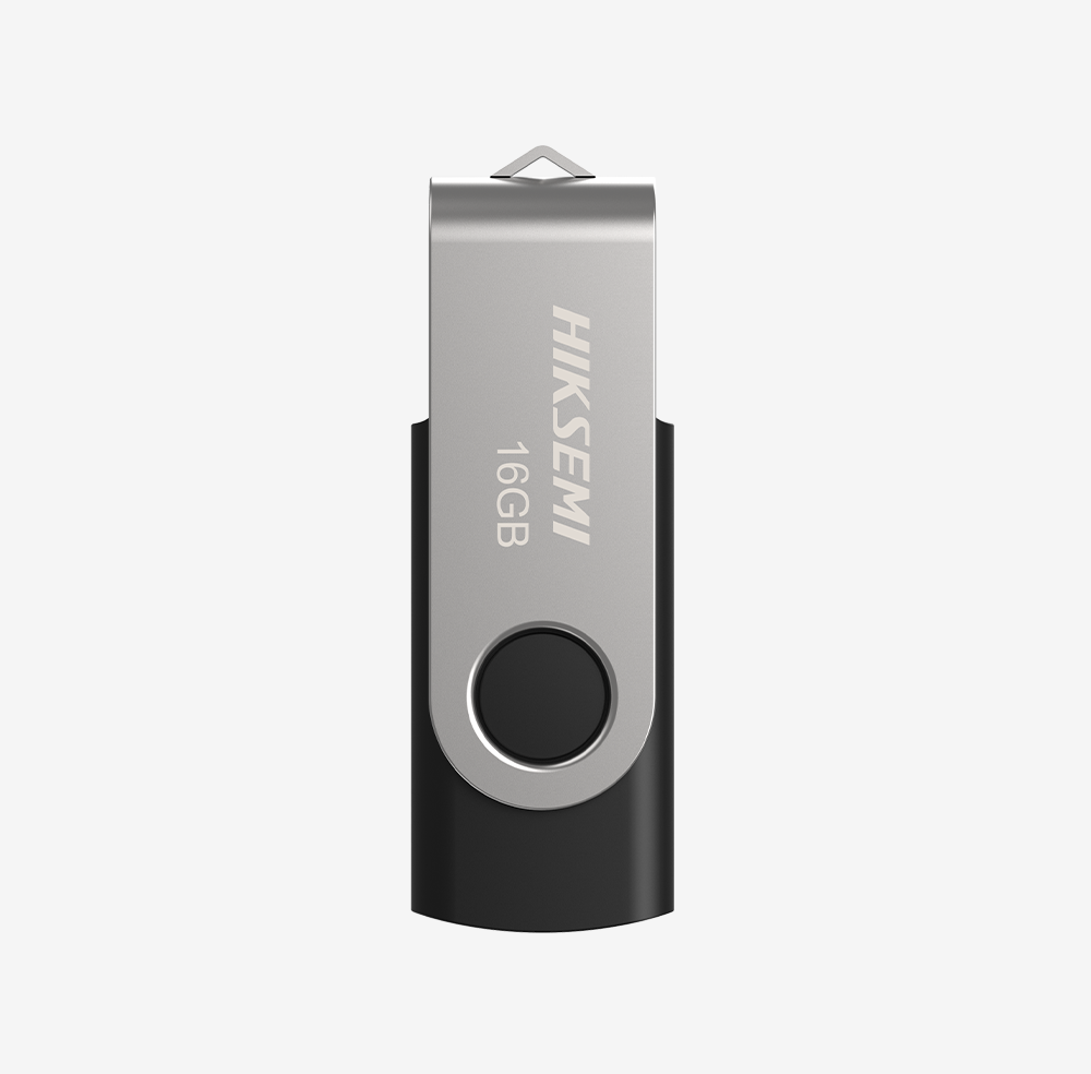 MEMORIE USB 3.0 HIKSEMI 16 GB, capac metalic, carcasa plastic, negru, „HS-USB-M200S/16G/U3” (timbru verde 0.03 lei)