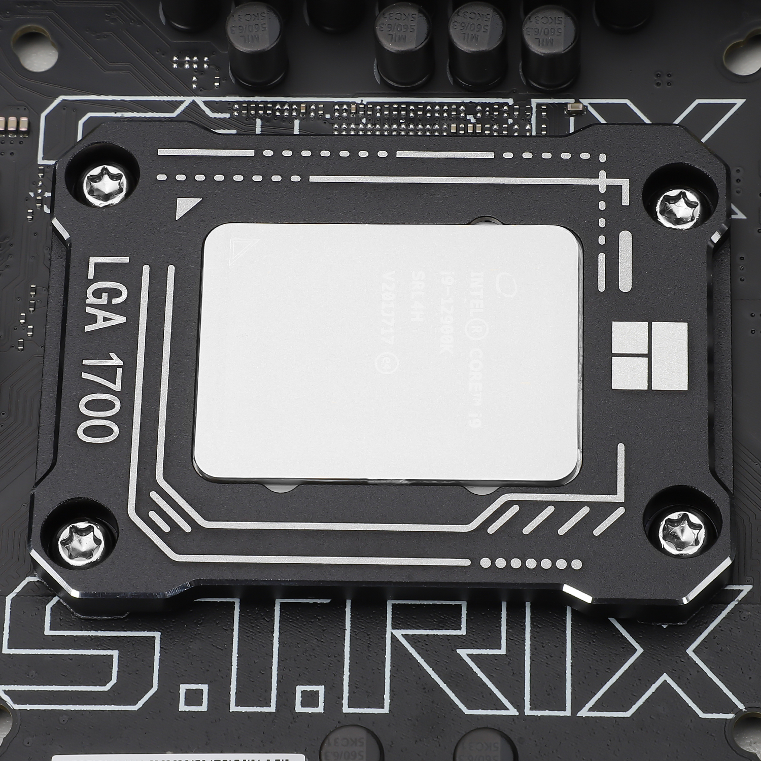 Contact Frame Thermalright "LGA 17XX-BCF-Black", compatibil skt. Intel LGA1700 gen 12/13/14, aluminiu, negru, 54x70x6mm, include surubelnita L, "LGA 17XX-BCF-Black" - imagine 5
