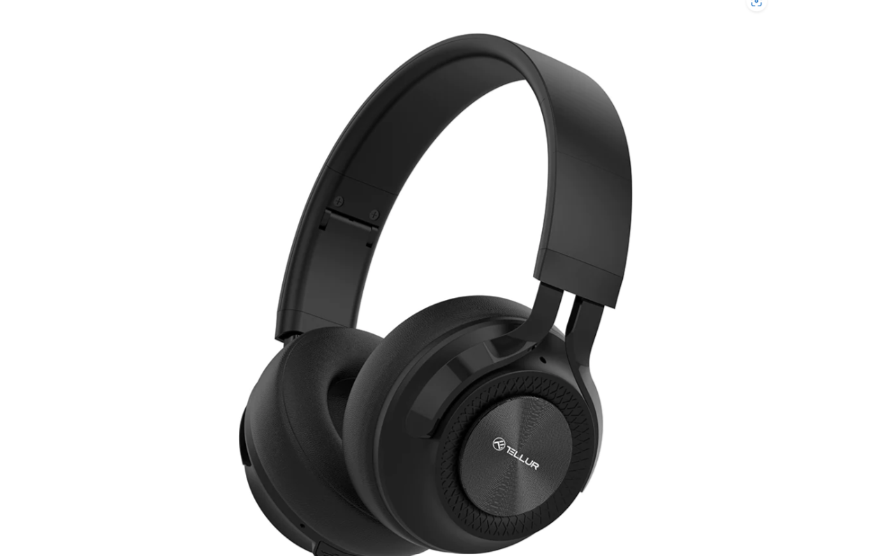 Casti Bluetooth Tellur Feel, negru - imagine 2