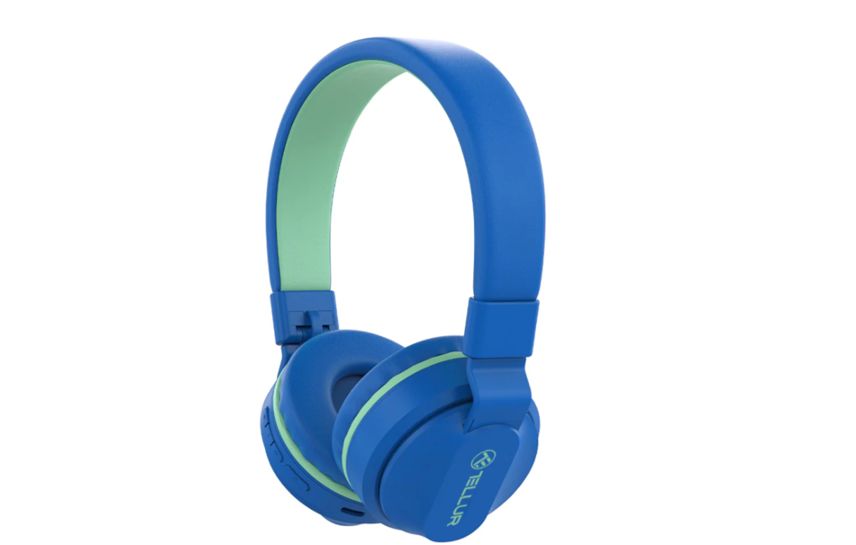Casti Bluetooth Tellur Buddy, albastru - imagine 2