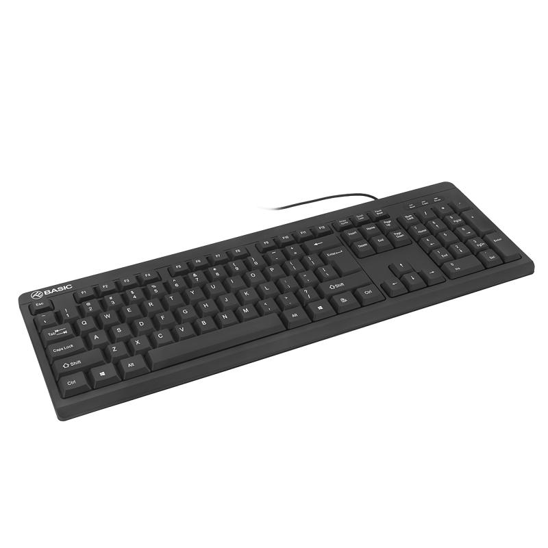Tastatura cu fir Tellur US layout, negru - imagine 2