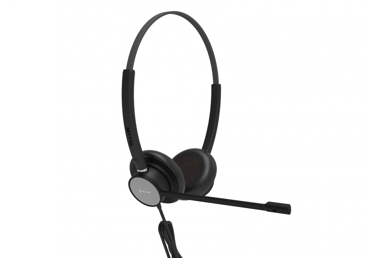Casti Tellur Voice 420 USB, negru - imagine 3