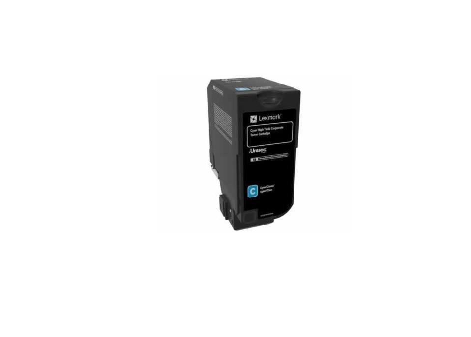 LEXMARK 84C2HCE TONER CARTRIDGE CYAN