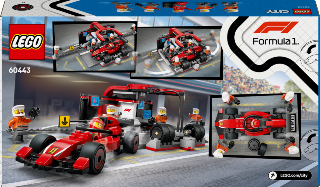 BOXA,MECANICIF1&MASINA FERRARI,LEGO60443 „LEGO60443”
