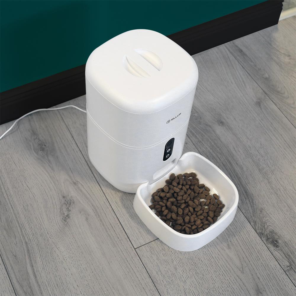 Tellur Dispenser Mancare Smart, 4L, alb - imagine 4
