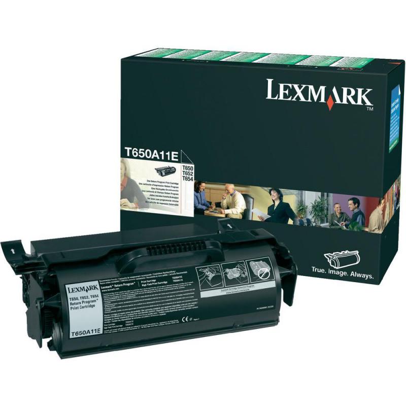 LEXMARK T650A11E BLACK TONER - imagine 2