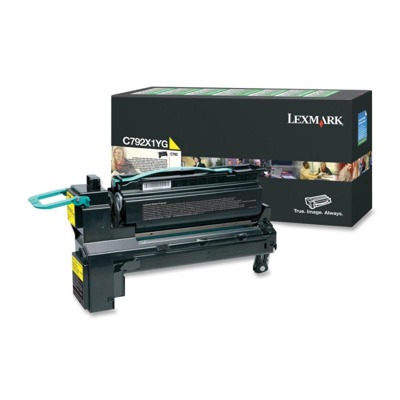LEXMARK C792X1YG YELLOW TONER - imagine 2