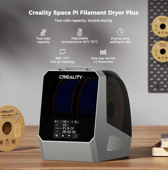 CREALITY 3D SPACE PI PLUS FILAMENT DRYER - imagine 4