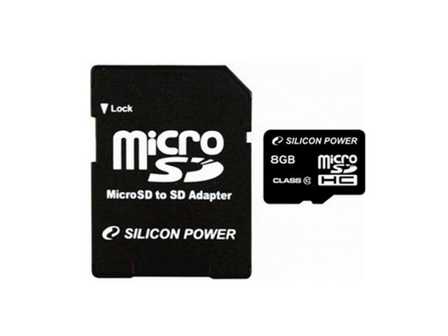 SILICON POWER memory card SDHC 8GB