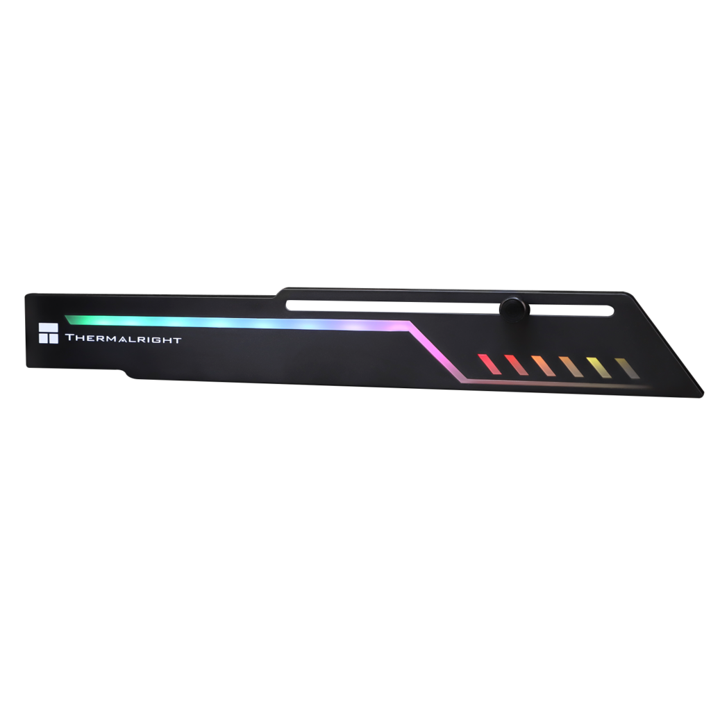 SUPORT placa video Thermalright „TR-GCSF Argb”, anti-sagging GPU, aluminiu + ABS, 266x347x8mm, iluminare ARGB 5V 3pin, reglabil, „TR-GCSF Argb” (timbru verde 0.18 lei)