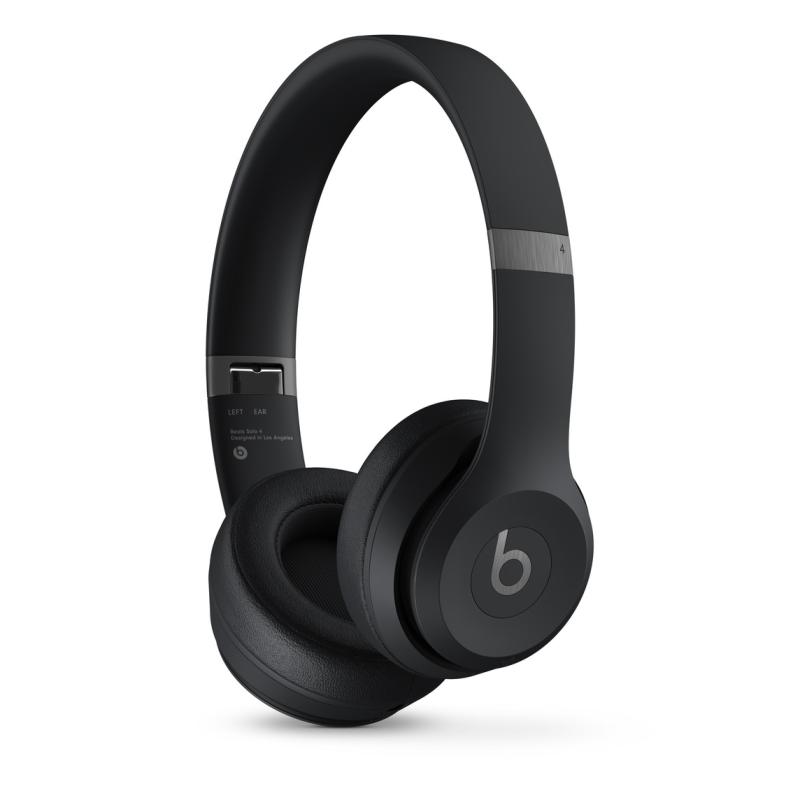 Beats Solo 4, Autonomie 50 ore, Bluetooth 5.3, Negru „MUW23” (timbru verde 0.18 lei)