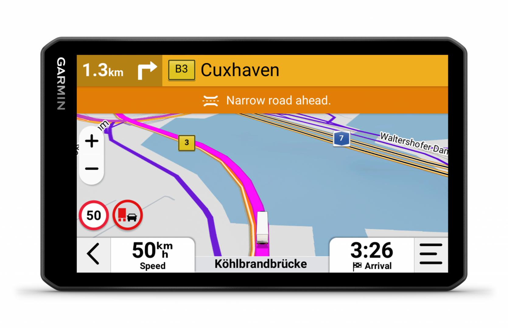 GPS Garmin Dezl LGV720, EU+South Africa - imagine 3