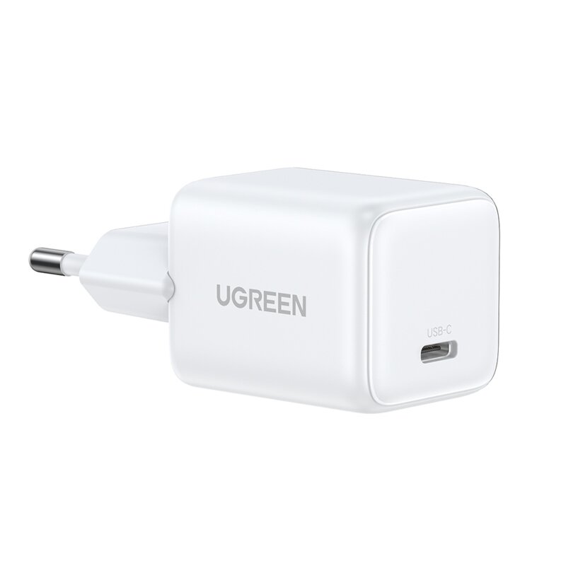 INCARCATOR retea Ugreen GaN "X513" Quick Charge 30W, 1 x USB Type-C, alb "65009" (timbru verde 0.18 lei) 3 INCARCATOR retea Ugreen GaN "X513" Quick Charge 30W, 1 x USB Type-C, alb "65009" (timbru verde 0.18 lei) - imagine 3
