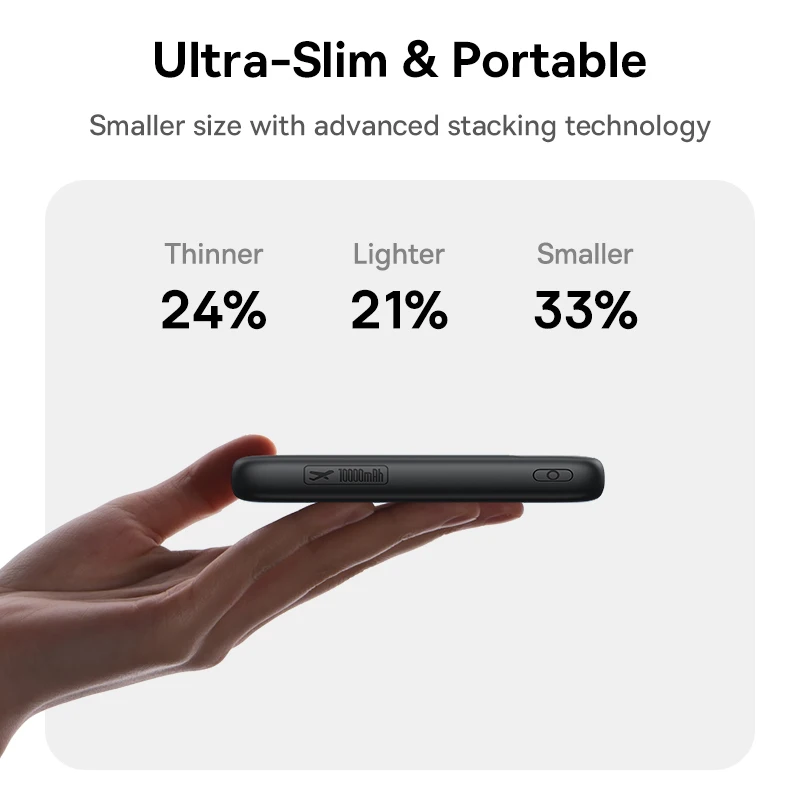 POWER BANK Baseus EnerFill FC11, 10000mAh, cablu integrat USB Type-C si Iphone Lightning, 22.5W, display, negru, "E0027R04" (timbru verde 0.98 lei) - 6932172699840 4 POWER BANK Baseus EnerFill FC11, 10000mAh, cablu integrat USB Type-C si Iphone Lightning, 22.5W, display, negru, "E0027R04" (timbru verde 0.98 lei) - 6932172699840 - imagine 4