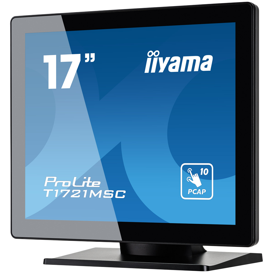 Monitor LED Touchscreen Iiyama ProLite T1721MSC-B2, 17inch, 1280x1024, 5ms, Black "T1721MSC-B2" (timbru verde 7 lei) 3 Monitor LED Touchscreen Iiyama ProLite T1721MSC-B2, 17inch, 1280x1024, 5ms, Black "T1721MSC-B2" (timbru verde 7 lei) - imagine 3