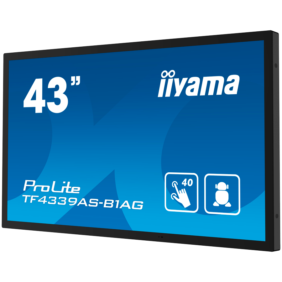 IIYAMA Prolite TF4339AS-B1AG Business Monitor - 108 cm (42.5"), 4K UHD (3840x2160), IPS LED, 60Hz, 8ms, 500 cd/m² 4 IIYAMA Prolite TF4339AS-B1AG Business Monitor - 108 cm (42.5"), 4K UHD (3840x2160), IPS LED, 60Hz, 8ms, 500 cd/m² - imagine 4