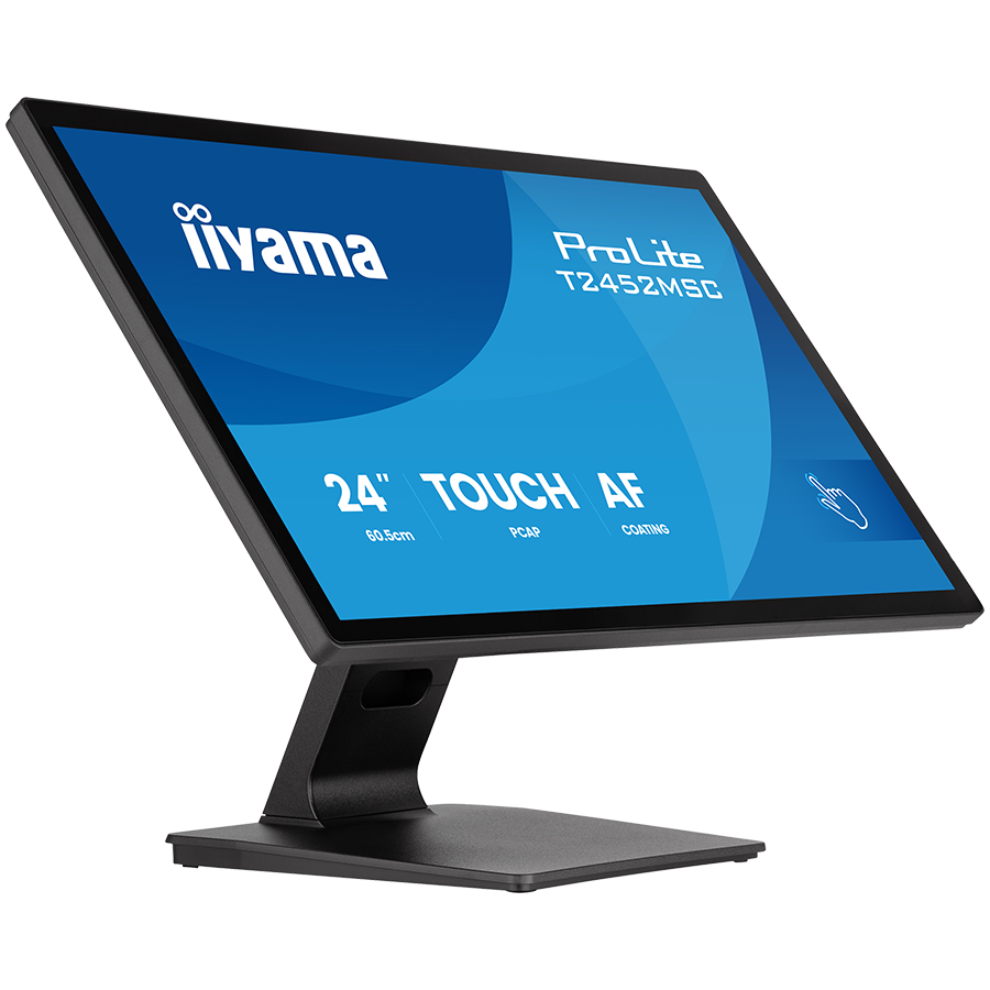 IIYAMA Monitor LED T2452MSC-B2 24" DeepContrast PCAP+ 10pt touchscreen 1920x1080 120Hz 400cd 5ms HDMI DP landscape, face-up tilt 4 IIYAMA Monitor LED T2452MSC-B2 24" DeepContrast PCAP+ 10pt touchscreen 1920x1080 120Hz 400cd 5ms HDMI DP landscape, face-up tilt - imagine 4