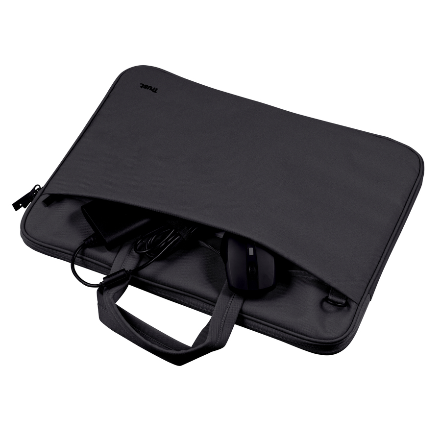 Geanta laptop Trust BOLOGNA 14 neagra "26207" 5 Geanta laptop Trust BOLOGNA 14 neagra "26207" - imagine 5