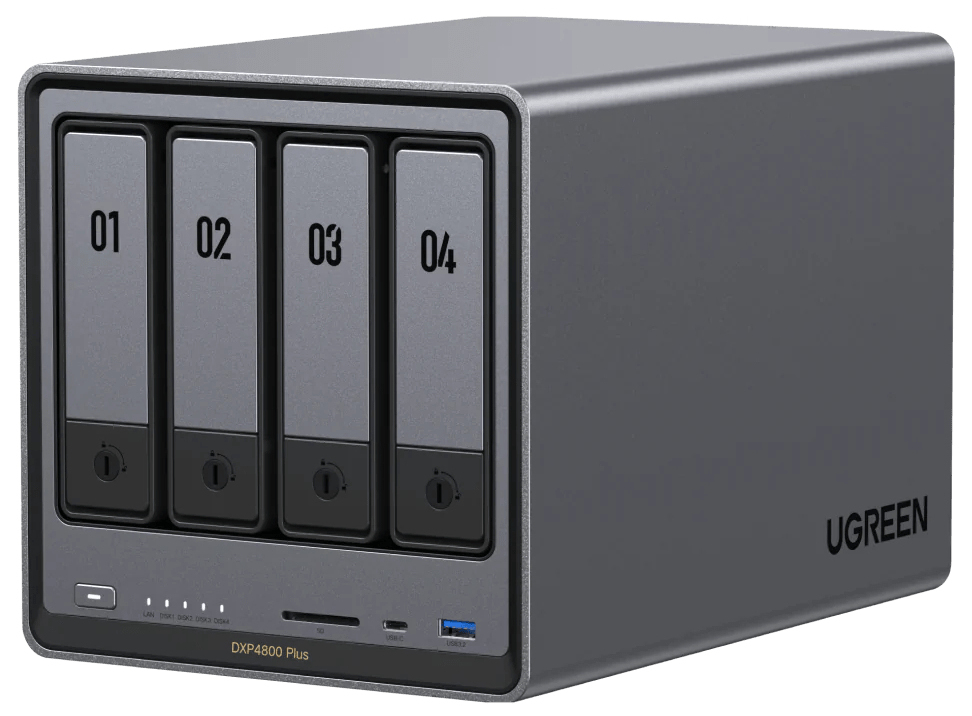 NAS UGREEN DXP4800 Plus 4-bay 10GbE Pentium Gold 1 NAS UGREEN DXP4800 Plus