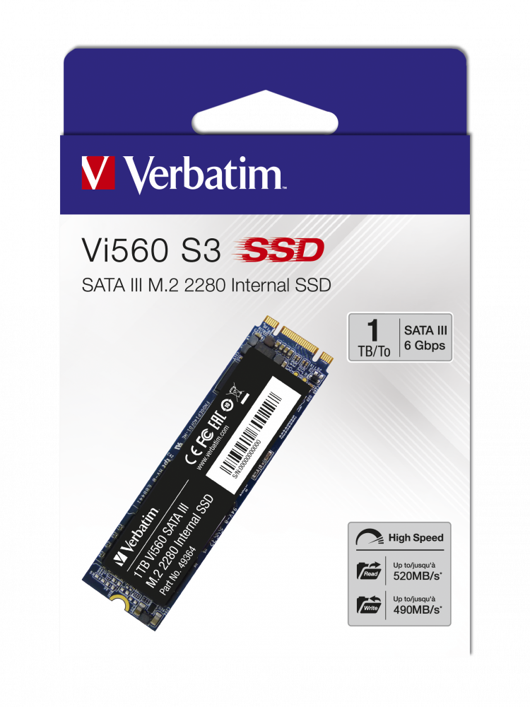 SSD VERBATIM VI560 1TB "49364" 2 SSD VERBATIM VI560 1TB "49364" - imagine 2