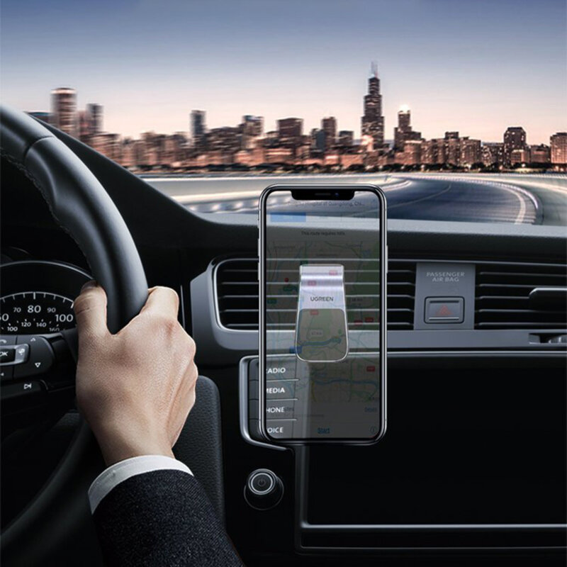 SUPORT AUTO Ugreen pt. SmartPhone, "LP290" fixare grila ventilatie, magnetic, argintiu "80712B" - 6957303893171 3 SUPORT AUTO Ugreen pt. SmartPhone, "LP290" fixare grila ventilatie, magnetic, argintiu "80712B" - 6957303893171 - imagine 3