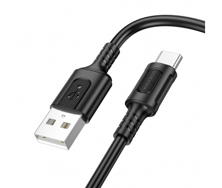 CABLU alimentare si date Borofone "BX111", Charging Data Cable pt. smartphone, USB la USB Type-C, 3A, 1m, negru "6941991115080" (timbru verde 0.18 lei) 1 CABLU alimentare si date Borofone "BX111", Charging Data Cable pt. smartphone, USB la USB Type-C, 3A, 1m, negru "6941991115080" (timbru verde 0.18 lei)