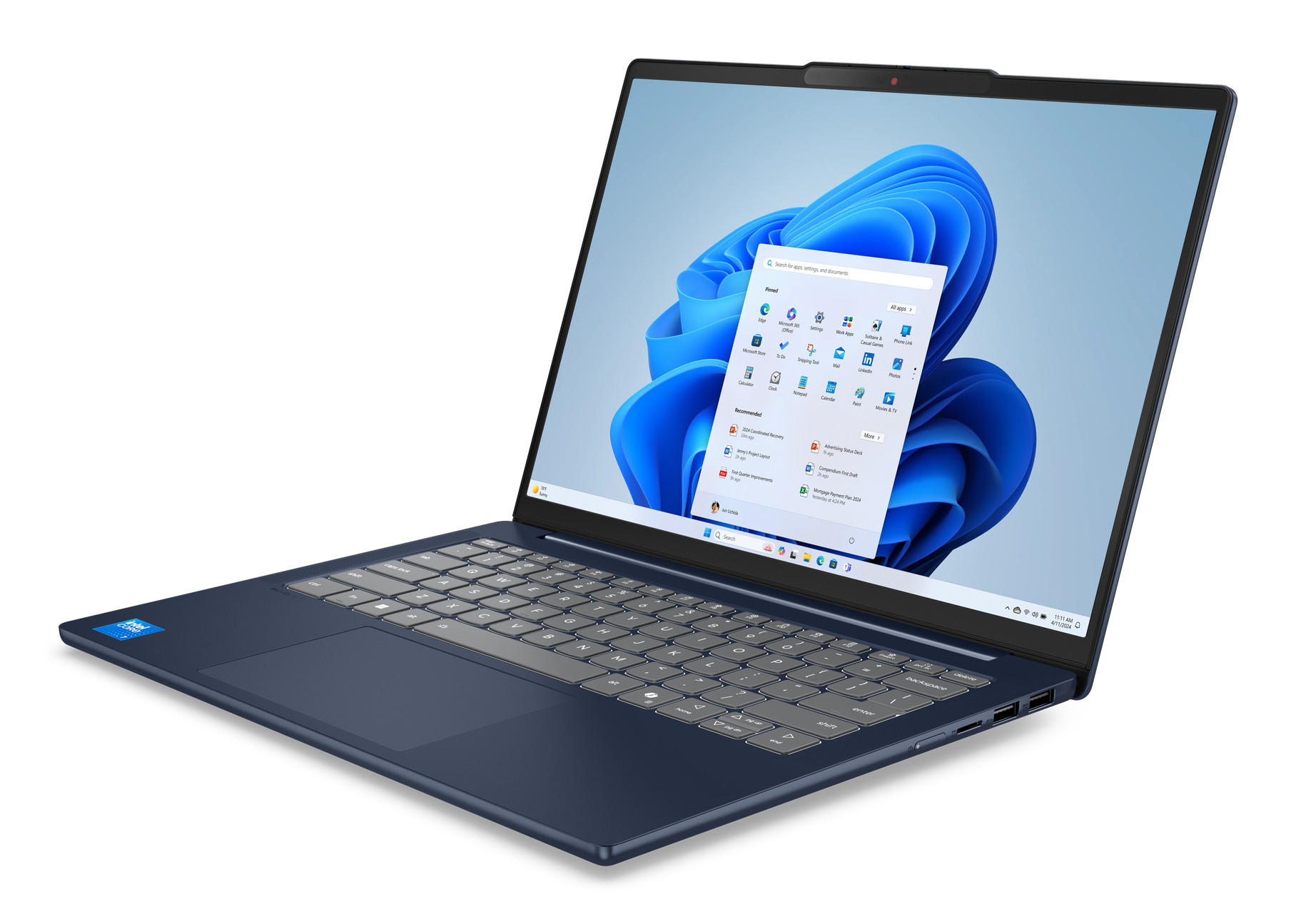 14 IdeaPad Slim 5 14IMH10, WUXGA OLED, Procesor Intel® CoreTM Ultra 5 135H (18M Cache, up to 4.60 GHz), 16GB DDR5, 1TB SSD, Intel Arc, No OS, Cosmic Blue "83V60029RM" (timbru verde 3.5 lei) 3 14 IdeaPad Slim 5 14IMH10, WUXGA OLED, Procesor Intel® CoreTM Ultra 5 135H (18M Cache, up to 4.60 GHz), 16GB DDR5, 1TB SSD, Intel Arc, No OS, Cosmic Blue "83V60029RM" (timbru verde 3.5 lei) - imagine 3