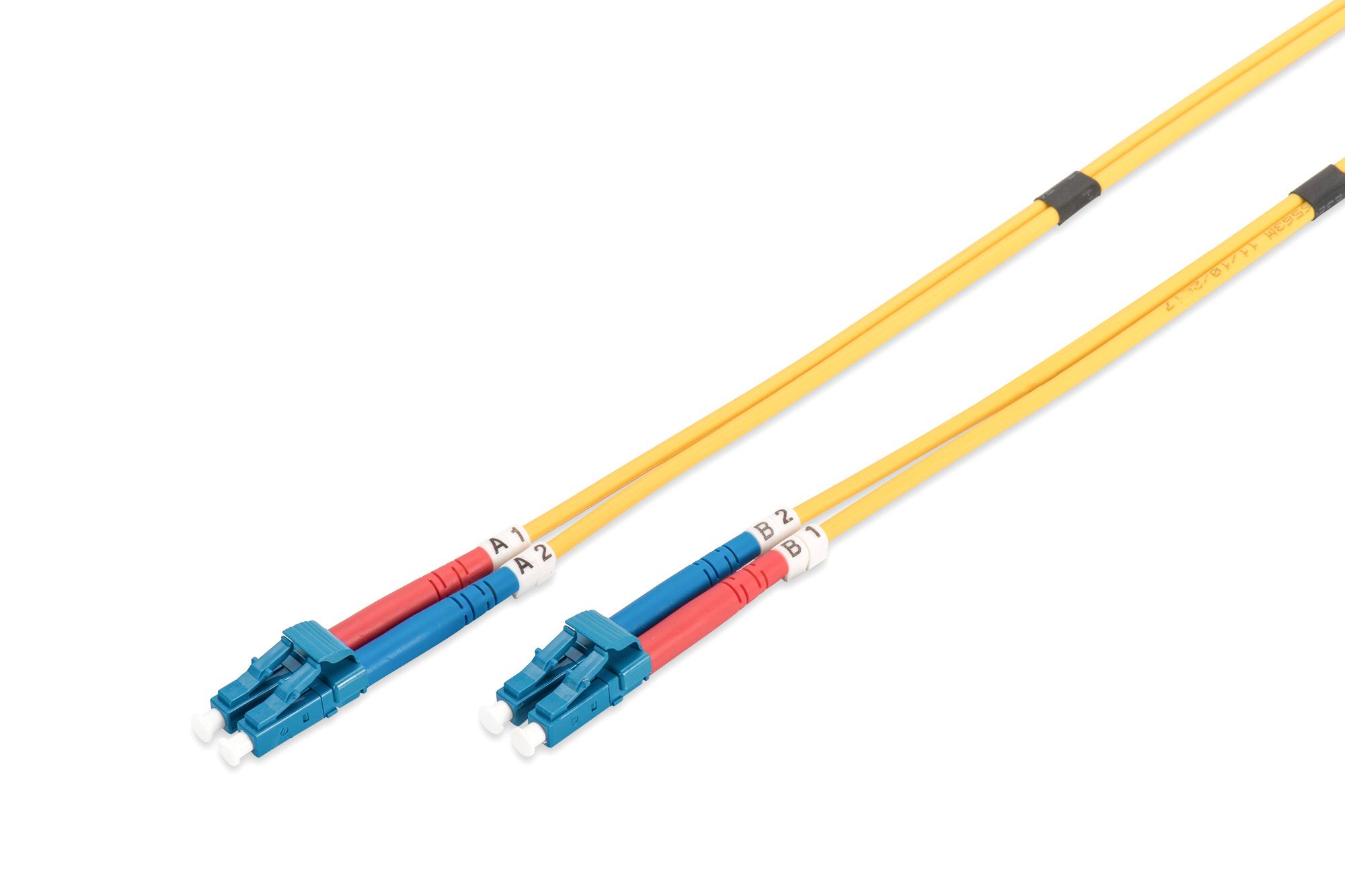DIGITUS DK-2933-01 Fiber Optic Patch Cord LC/LC 1m duplex Singlemode OS2 "DK-2933-01" (timbru verde 0.08 lei) 1 DIGITUS DK-2933-01 Fiber Optic Patch Cord LC/LC 1m duplex Singlemode OS2 "DK-2933-01" (timbru verde 0.08 lei)