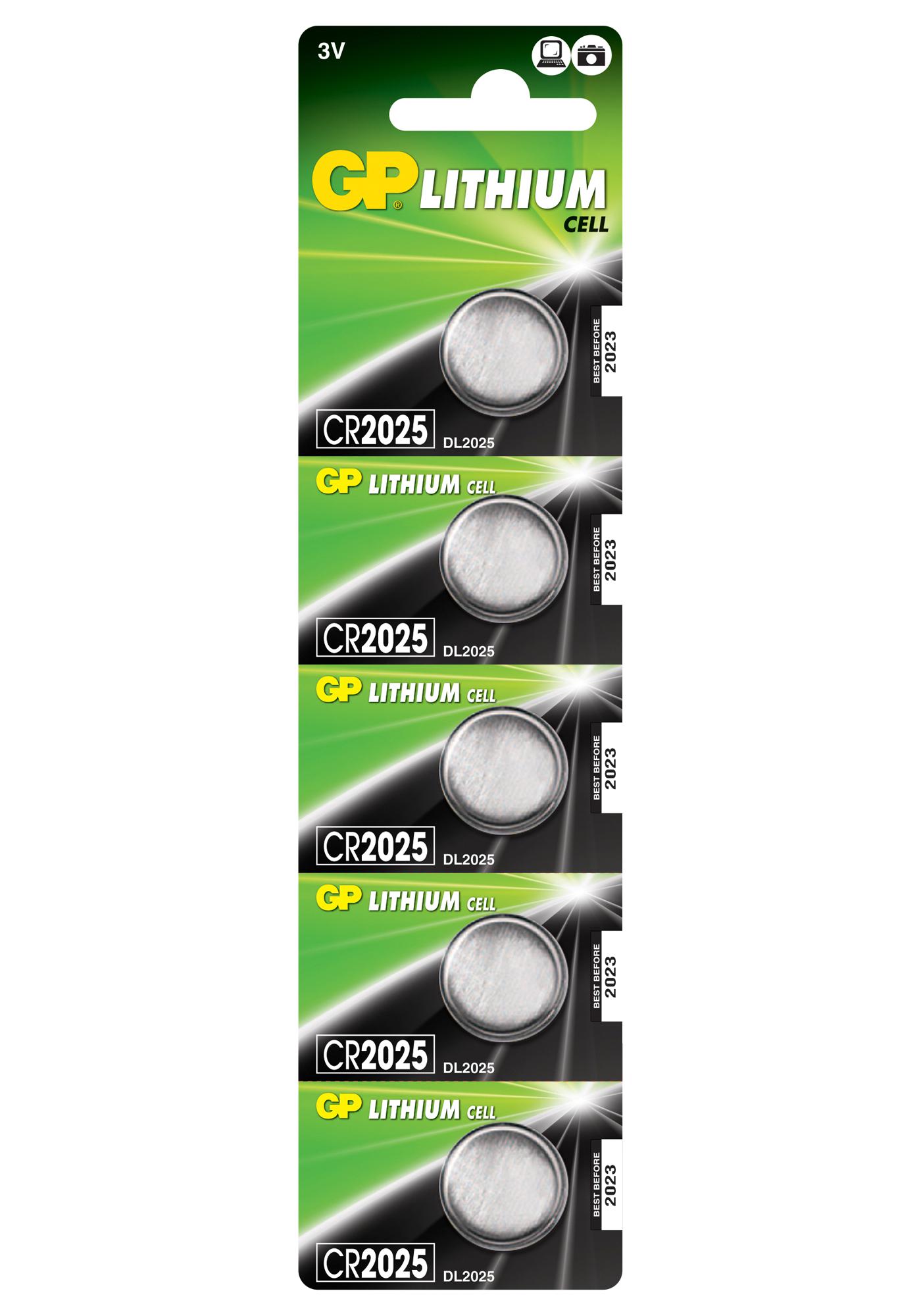 Baterie GP Batteries, butoni (CR2025) 3V lithium, blister 5 buc. "GPCR2025-2CPU5" "GPPBL2025155" (timbru verde 0.05 lei) 1 Baterie GP Batteries, butoni (CR2025) 3V lithium, blister 5 buc. "GPCR2025-2CPU5" "GPPBL2025155" (timbru verde 0.05 lei)