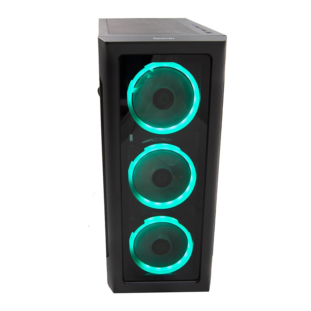 Sistem Desktop PC Gaming Spacer Unbreakable R5, AMD Ryzen 5 7400, 16GB DDR5, 1TB SSD, RX7600 8GB, No Os, Negru," SPACER-Unbreakable-R5.7400-16D5S1T" (timbru verde 7lei) 3 Sistem Desktop PC Gaming Spacer Unbreakable R5, AMD Ryzen 5 7400, 16GB DDR5, 1TB SSD, RX7600 8GB, No Os, Negru," SPACER-Unbreakable-R5.7400-16D5S1T" (timbru verde 7lei) - imagine 3