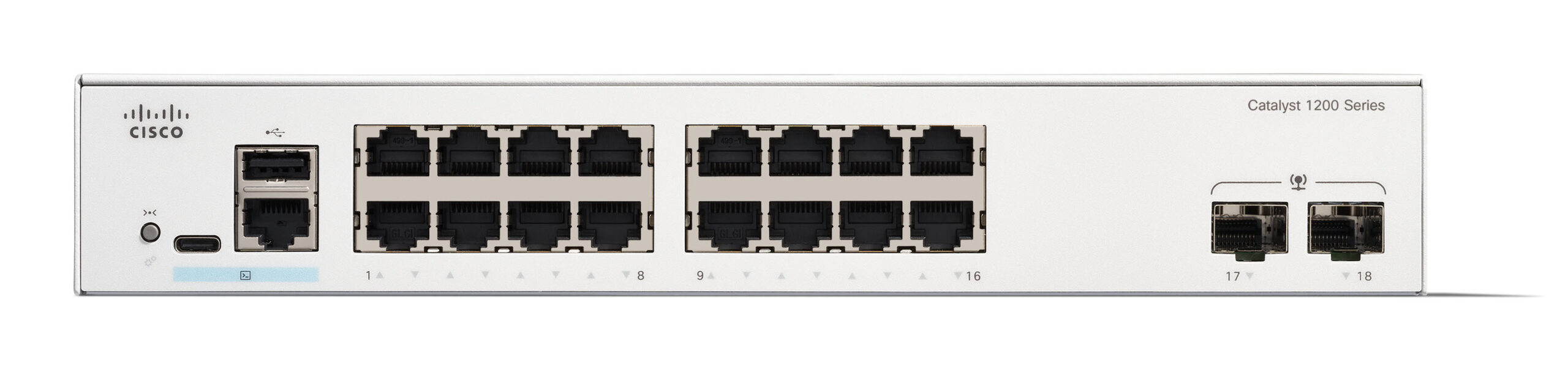 CATALYST 1200 16-PORT GE 2X1G/SFP "C1200-16T-2G" (timbru verde 2 lei) 2 CATALYST 1200 16-PORT GE 2X1G/SFP "C1200-16T-2G" (timbru verde 2 lei) - imagine 2