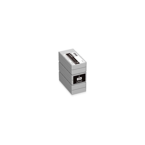 Cartus Cerneala Original Epson Black, GJIC5K, pentru ColorWorks C831|GP-M831, ,  (timbru verde 1.2 lei),  „C13S020563”