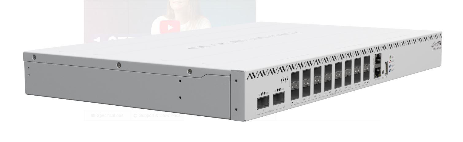 MIKROTIK CRS518-16XS-2XQ Switch Router 3 MIKROTIK CRS518-16XS-2XQ Switch Router - imagine 3