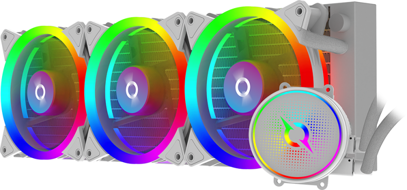 CPU Cooler Aquarius 360 AIO White ARGB