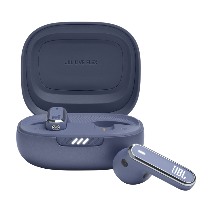 Flex wireless, Autonomie 8 ore, Bluetooth 5.3, Negru „JBLLIVEFLEXBLU” (timbru verde 0.18 lei)