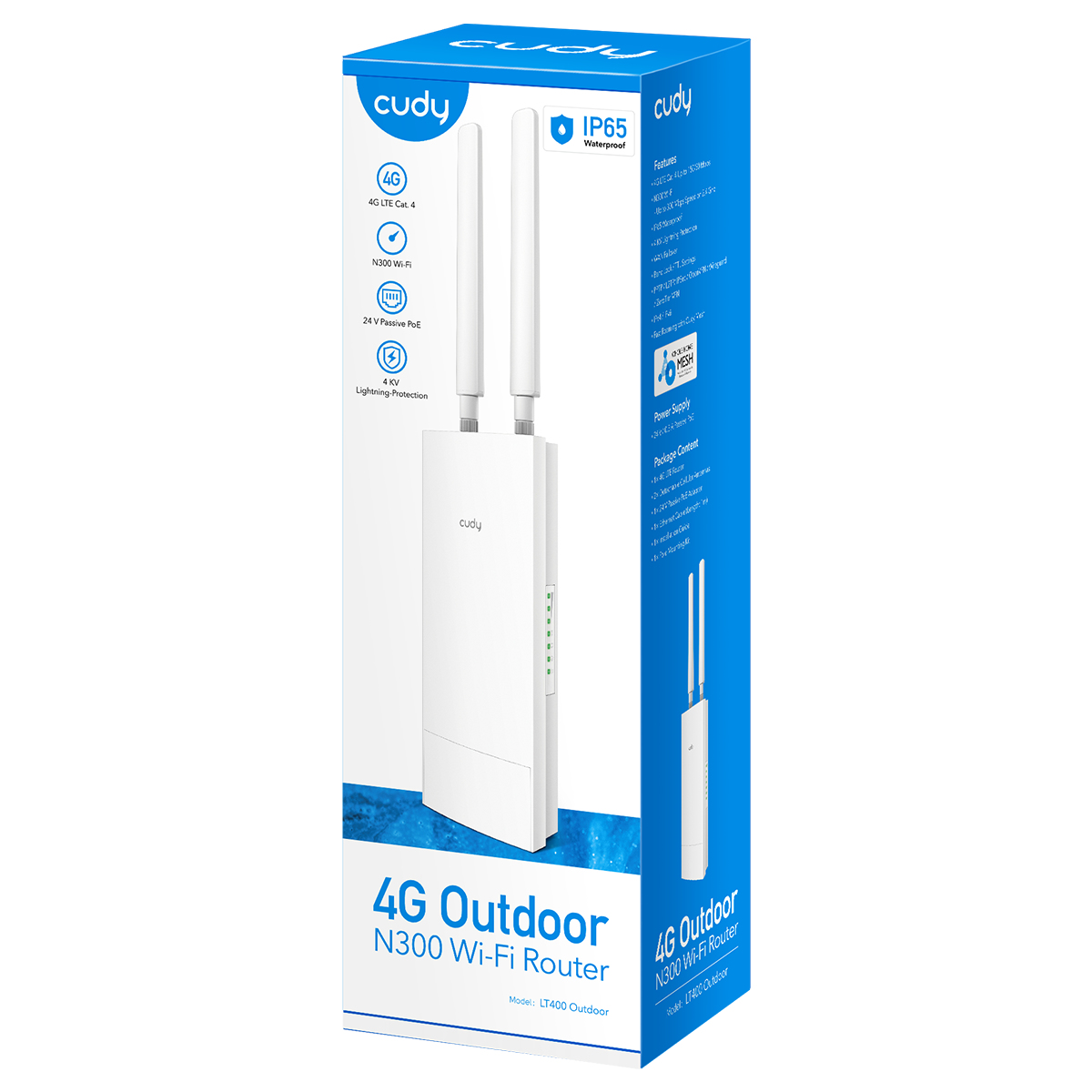 Router wireless Router LT400 Outdoor 4G LTE SIM N300 "LT400 Outdoor_EU" (timbru verde 0.8 lei) 6 Router wireless Router LT400 Outdoor 4G LTE SIM N300 "LT400 Outdoor_EU" (timbru verde 0.8 lei) - imagine 6