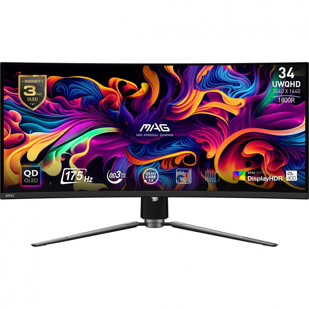 MSI MAG 341CQP QD-OLED 34inch UWQHD