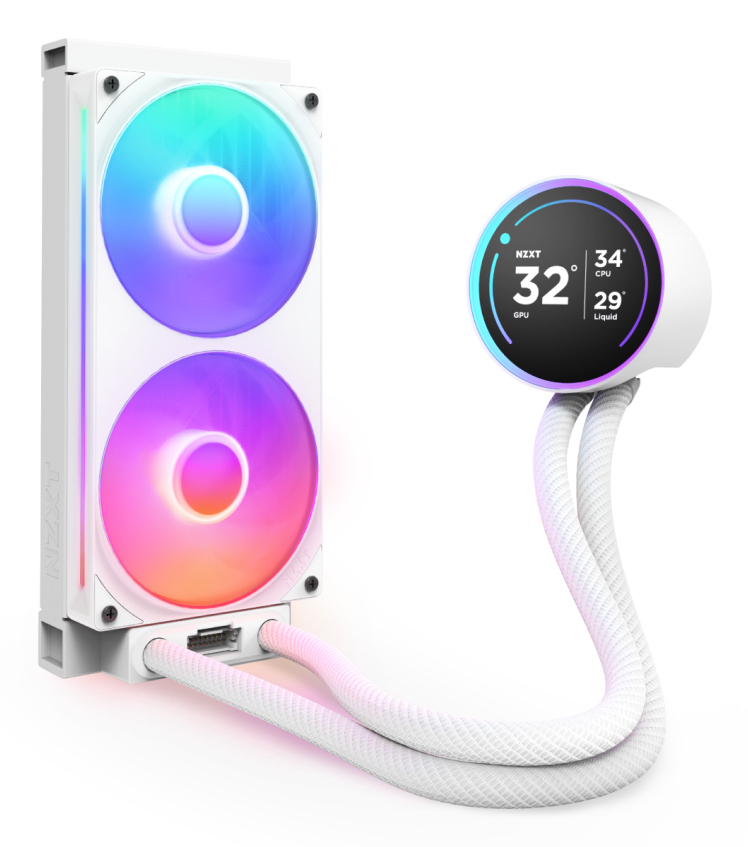 Cooler procesor Kraken Elite 240 RGB (2024) RGB LED 2 x 120 mm "RL-KR24E-W2" (timbru verde 2 lei) 2 Cooler procesor Kraken Elite 240 RGB (2024) RGB LED 2 x 120 mm "RL-KR24E-W2" (timbru verde 2 lei) - imagine 2