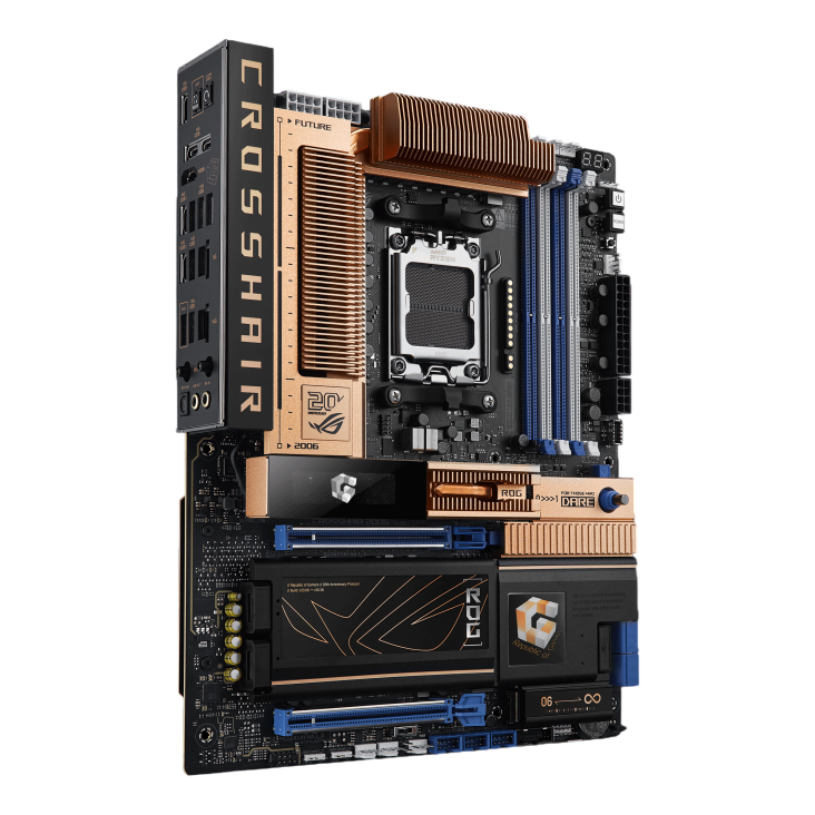 Placa de baza Asus ROG CROSSHAIR 2006, AM5, DDR5, ATX, Negru, 90MB1PP0-M0EAY0 "ROG CROSSHAIR 2006" 3 Placa de baza Asus ROG CROSSHAIR 2006, AM5, DDR5, ATX, Negru, 90MB1PP0-M0EAY0 "ROG CROSSHAIR 2006" - imagine 3