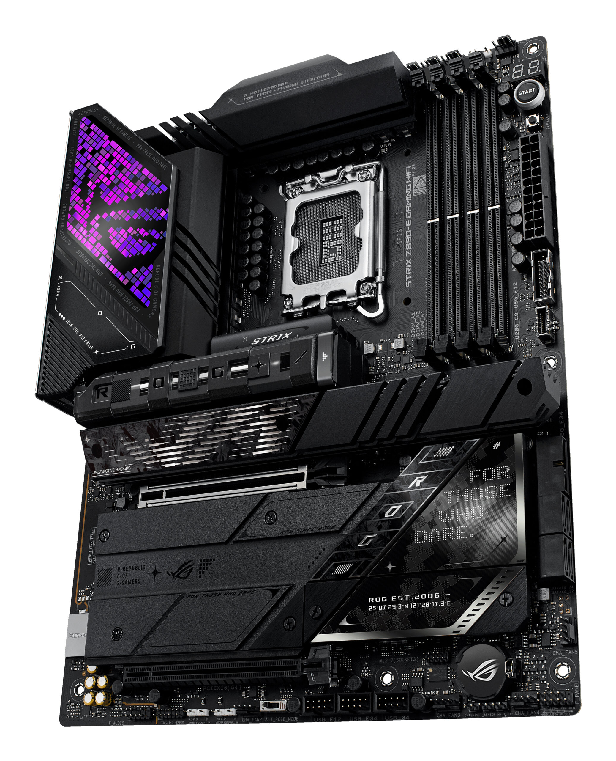 ROG STRIX Z890-E GAMING WIFI "ROG STRIX Z890-E GAMING WIFI" 4 ROG STRIX Z890-E GAMING WIFI "ROG STRIX Z890-E GAMING WIFI" - imagine 4