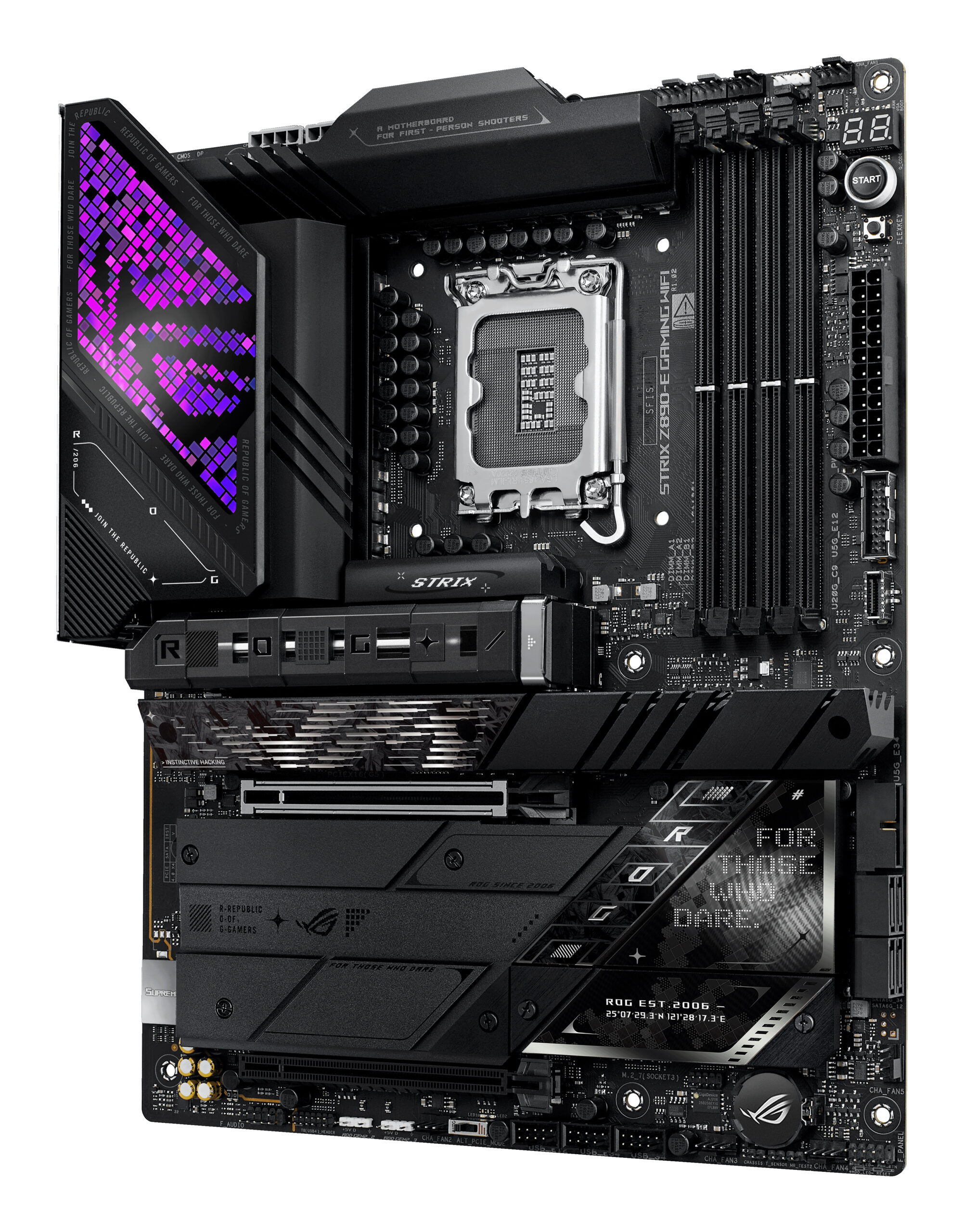 ROG STRIX Z890-E GAMING WIFI "ROG STRIX Z890-E GAMING WIFI" 3 ROG STRIX Z890-E GAMING WIFI "ROG STRIX Z890-E GAMING WIFI" - imagine 3