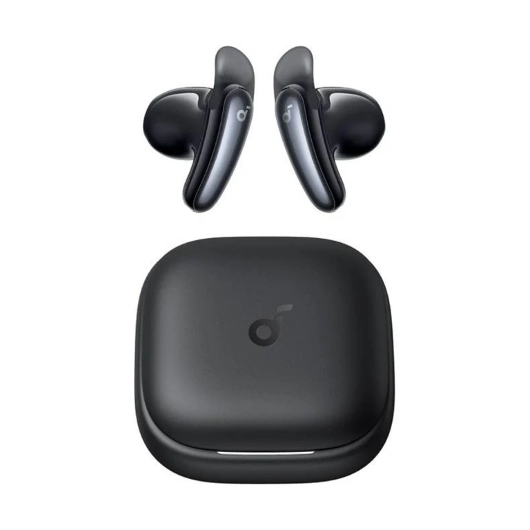 Casti Anker „Soundcore Liberty Buds”, Semi in-ear, utilizare multimedia, Bluetooth 6.1, durata baterie pana la 30 ore, ANC adaptiv, negru, „D1200G11” (timbru verde 0.08 lei) – 0194644269449