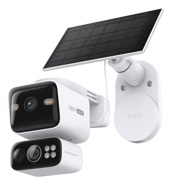 Kit cameră Tapo C645D solar dual-lens 2K pan/tilt - imagine 2