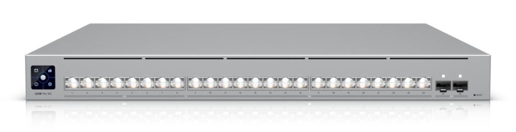 NET SWITCH PRO XG 24/USW-PRO-XG-24 UBIQUITI „USW-PRO-XG-24” (timbru verde 2 lei)