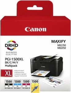 Cartuș Canon PGI-1500XL MULTI CMYK set 4 culori Maxify - imagine 2