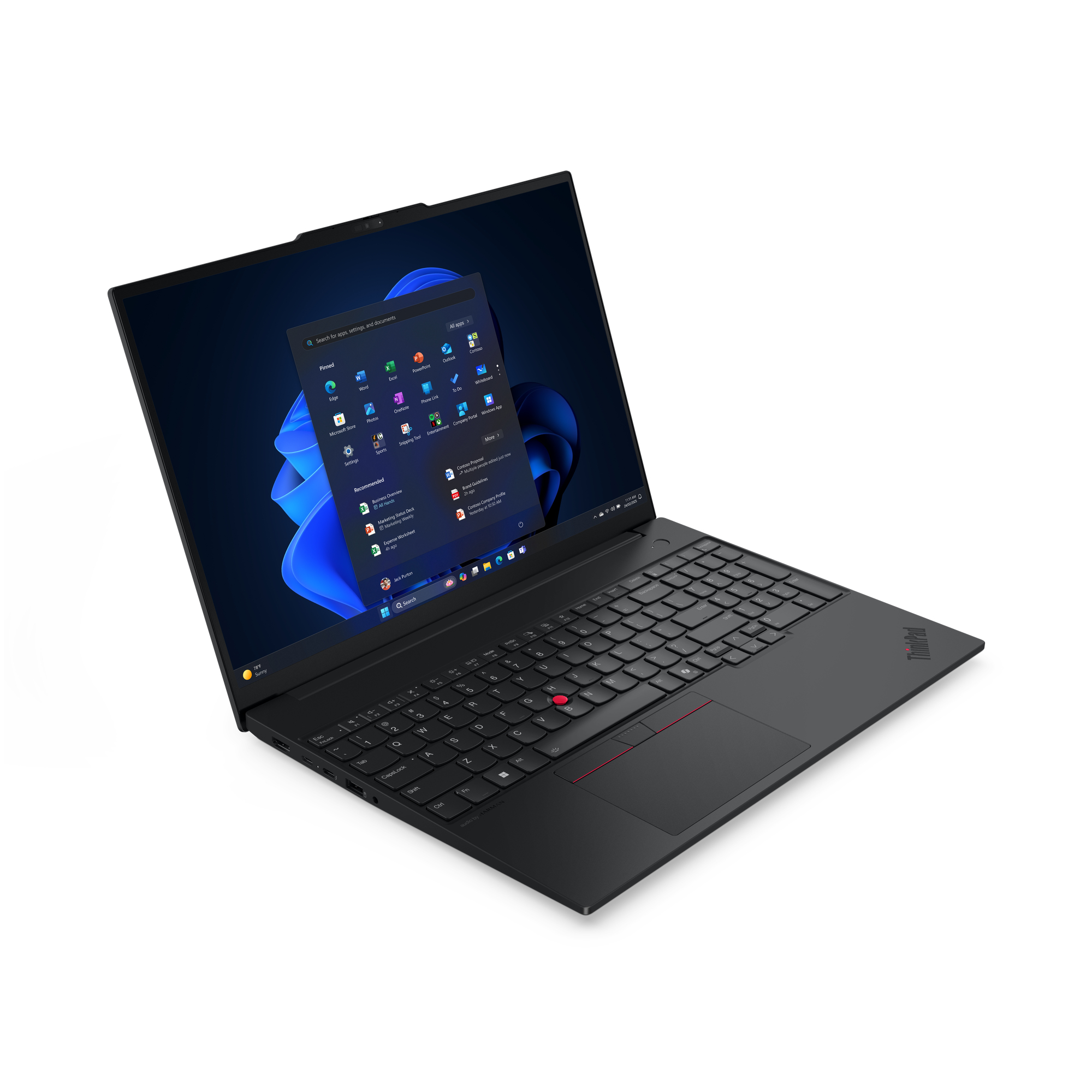 Laptop Lenovo ThinkPad E16 Gen 3 Ultra 5 16" WQXGA - imagine 3
