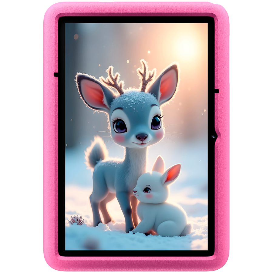 Blackview Tab 60 Pro Kids 4GB/128GB, 10.1-inch HD+ 800x1280 IPS 60Hz, 5MP Front/8MP Back Cam Battery 7700mAh, LTE, USB Type-C, Android 15, SD card slot, Rose Pink "BVTAB60PRO_KIDS-PK" (timbru verde 0.9 lei) - imagine 2