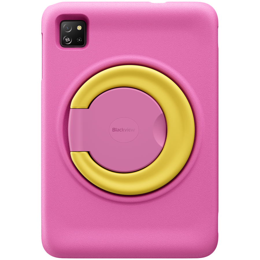 Blackview Tab 60 Pro Kids 4GB/128GB, 10.1-inch HD+ 800x1280 IPS 60Hz, 5MP Front/8MP Back Cam Battery 7700mAh, LTE, USB Type-C, Android 15, SD card slot, Rose Pink "BVTAB60PRO_KIDS-PK" (timbru verde 0.9 lei) - imagine 5